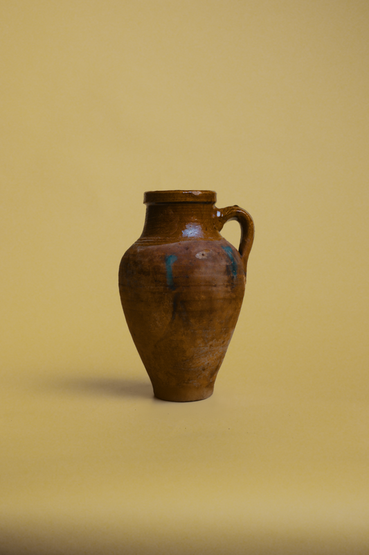 Honey Earth Clay Jug