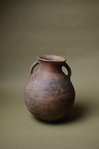 Bulbous Earth Terracotta Jar