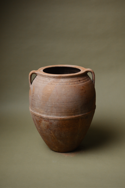 Hand-crafted Anatolian Double-Handled Storage Pot