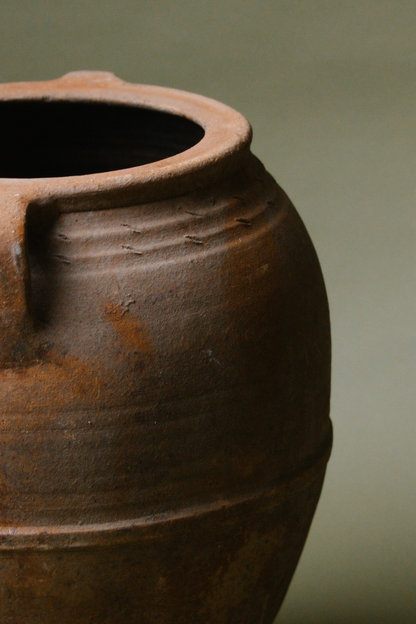 Hand-crafted Anatolian Double-Handled Storage Pot