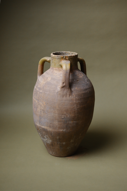 Triple-Handled Turkish Amphora