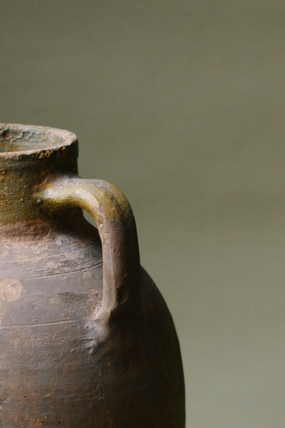 Triple-Handled Turkish Amphora