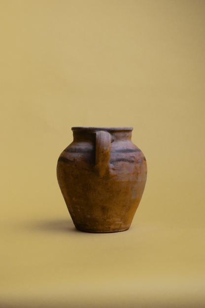 Double-Handled Terracotta Vessel