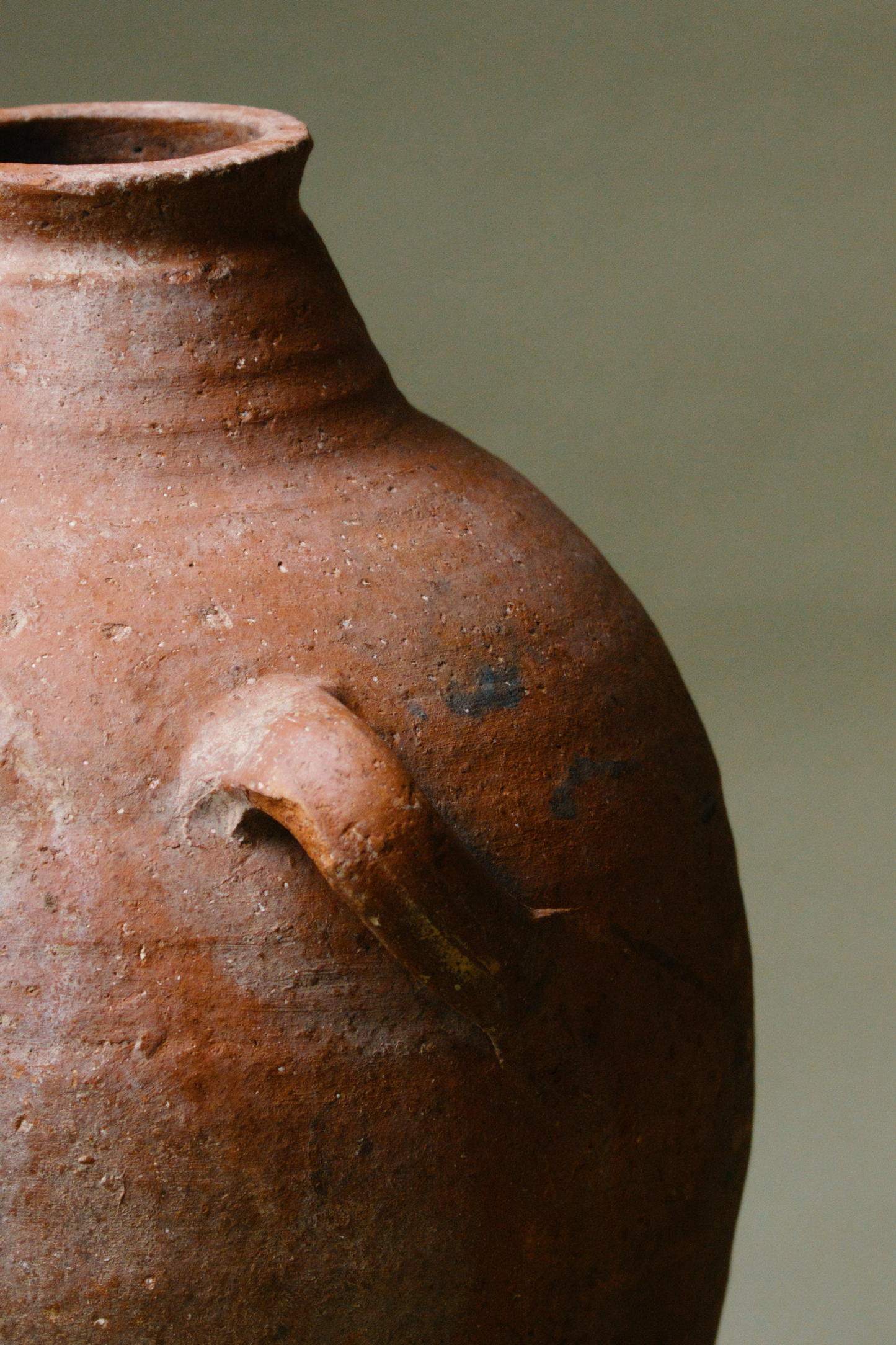 Weathered Earth Turkish Terracotta Vessel