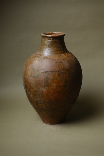 Rustic Anatolian Olive Oil Pot