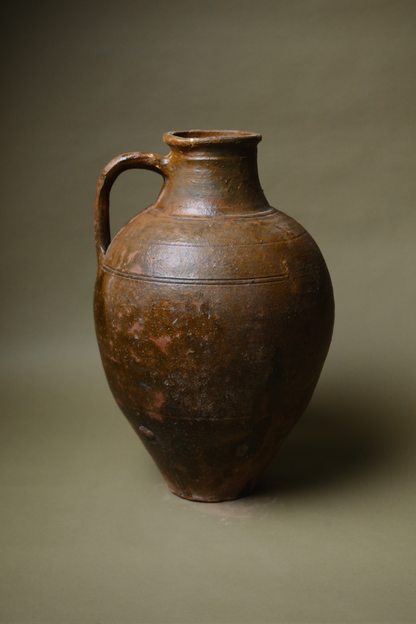 Rustic Anatolian Olive Oil Pot