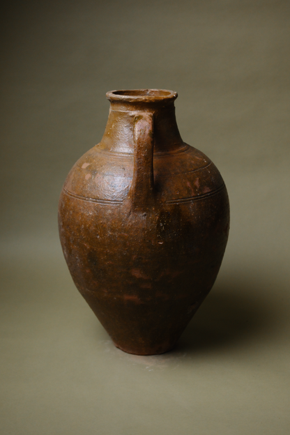 Rustic Anatolian Olive Oil Pot