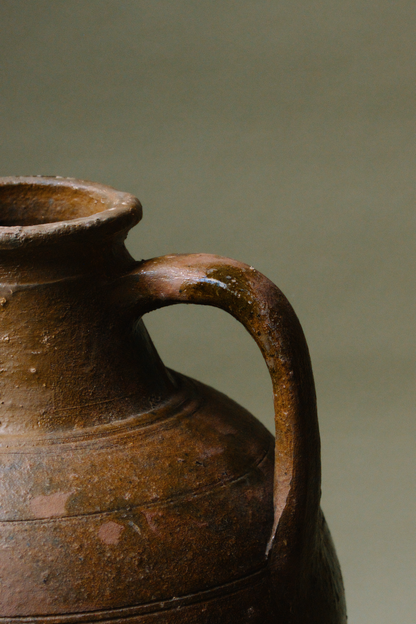 Rustic Anatolian Olive Oil Pot