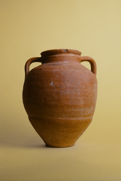 Antique Anatolian Clay Storage Pot