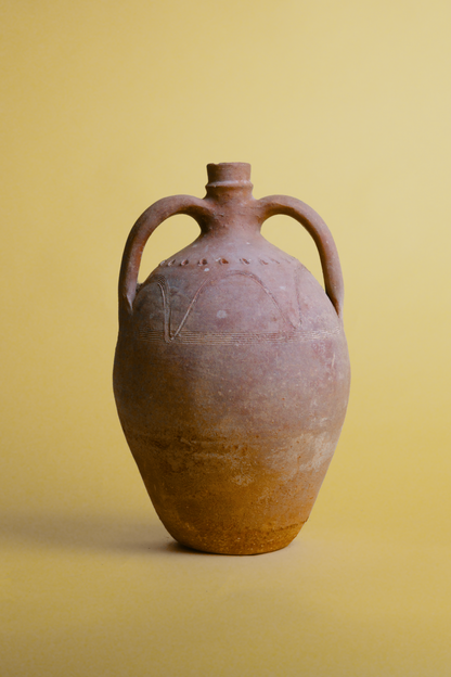 Double-Handled Antique Terracotta Pot