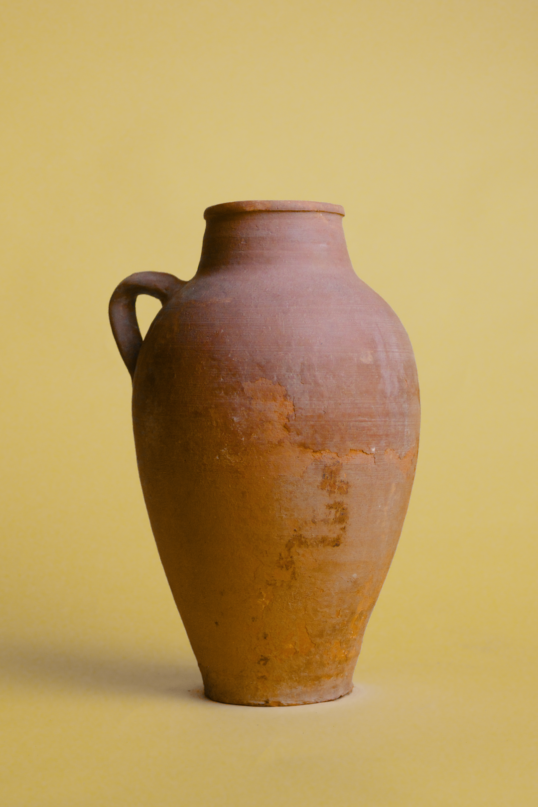 Twin Handles Terracotta Amphora