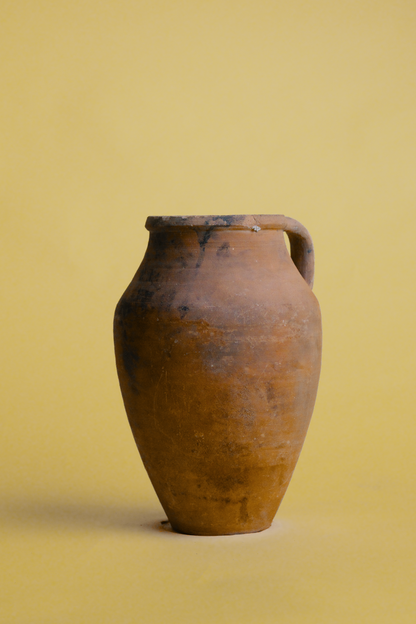 Single Handle Terracotta Pitcher