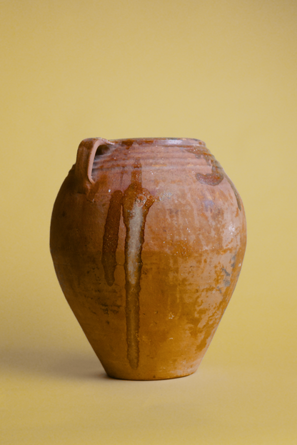 Turkish Dual Handle Terracotta Storage Pot