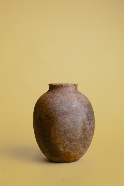 Earthenware Patina  Rustic Terracotta Pot