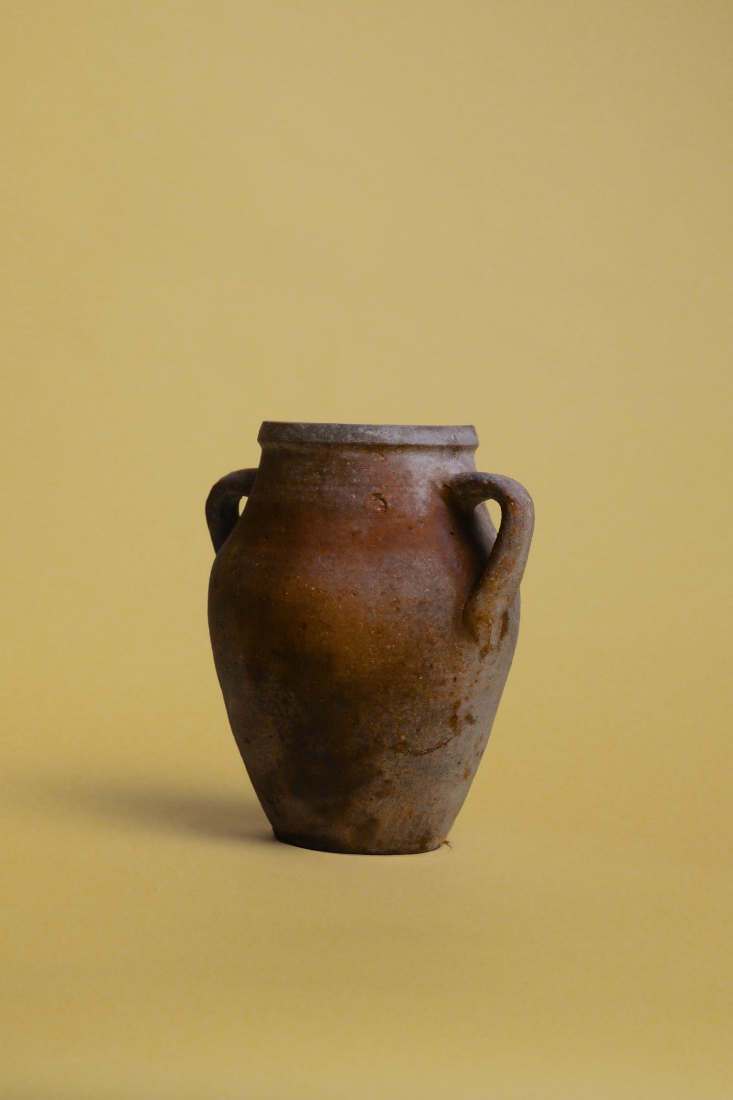 Earthy Tones Terracotta Grain Jar