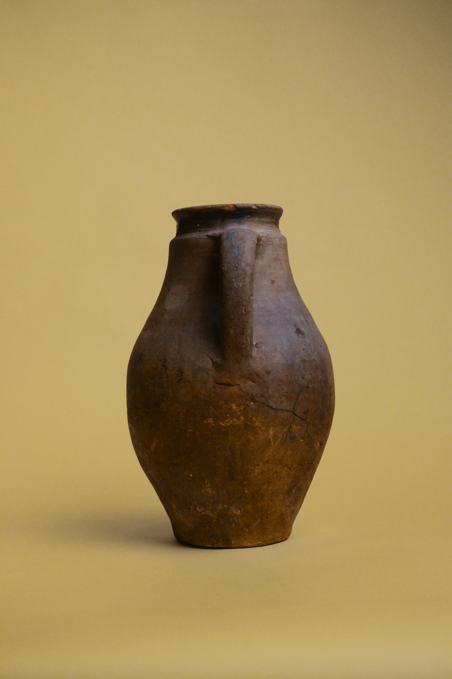 Turkish Dual-Handled Terracotta Vase