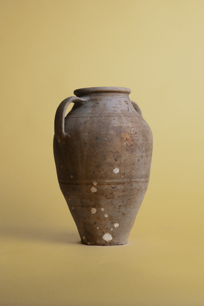 Rustic Terracotta Stone Pot