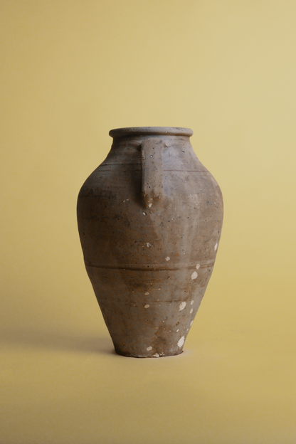 Rustic Terracotta Stone Pot