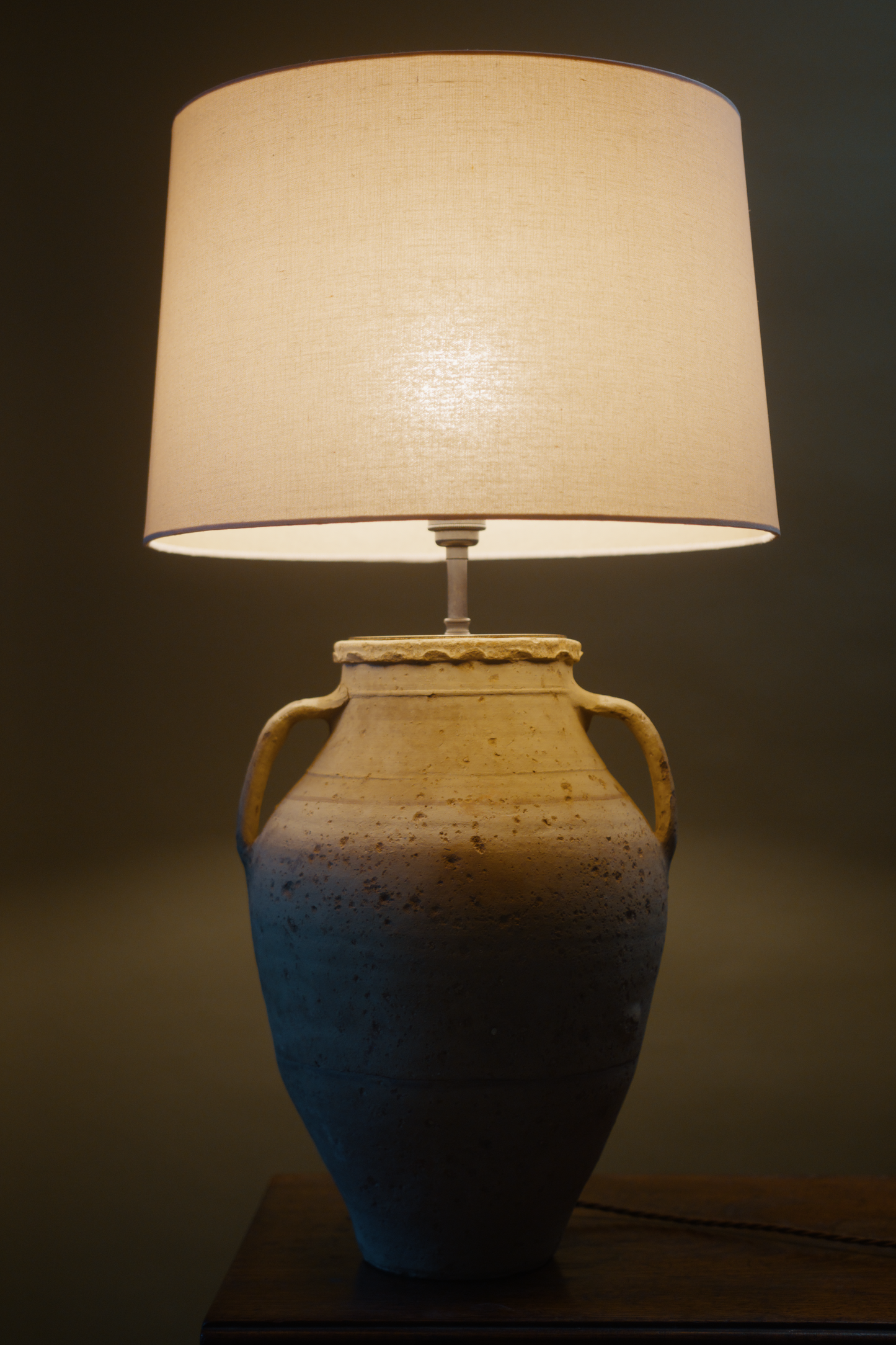 Lycian Textured Pot Lamp