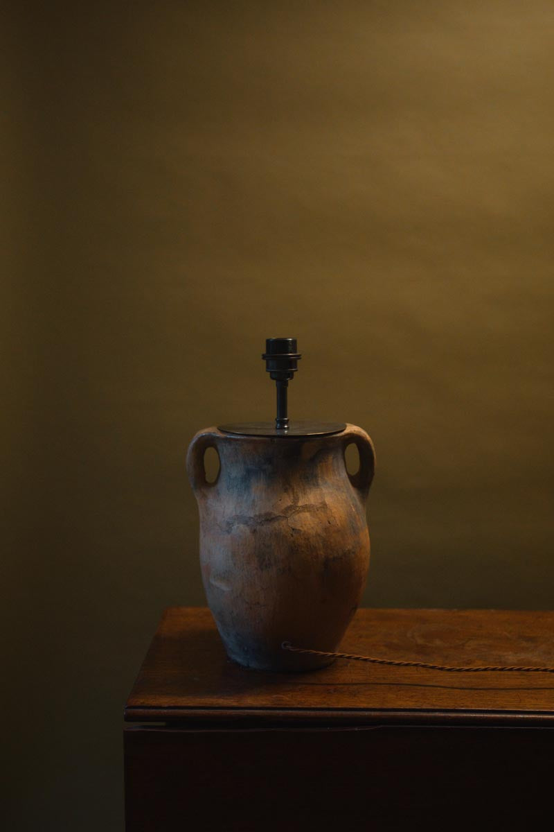 Anatolian Clay Pot Lamp