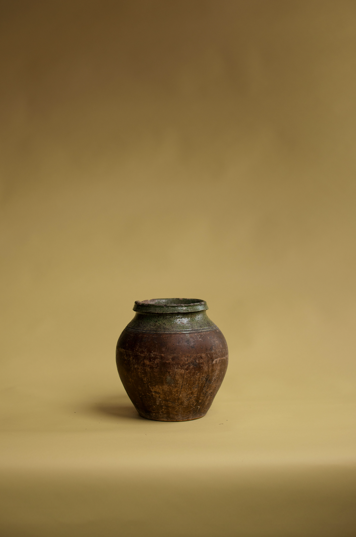 Konya Clay Glazed top Pot No38