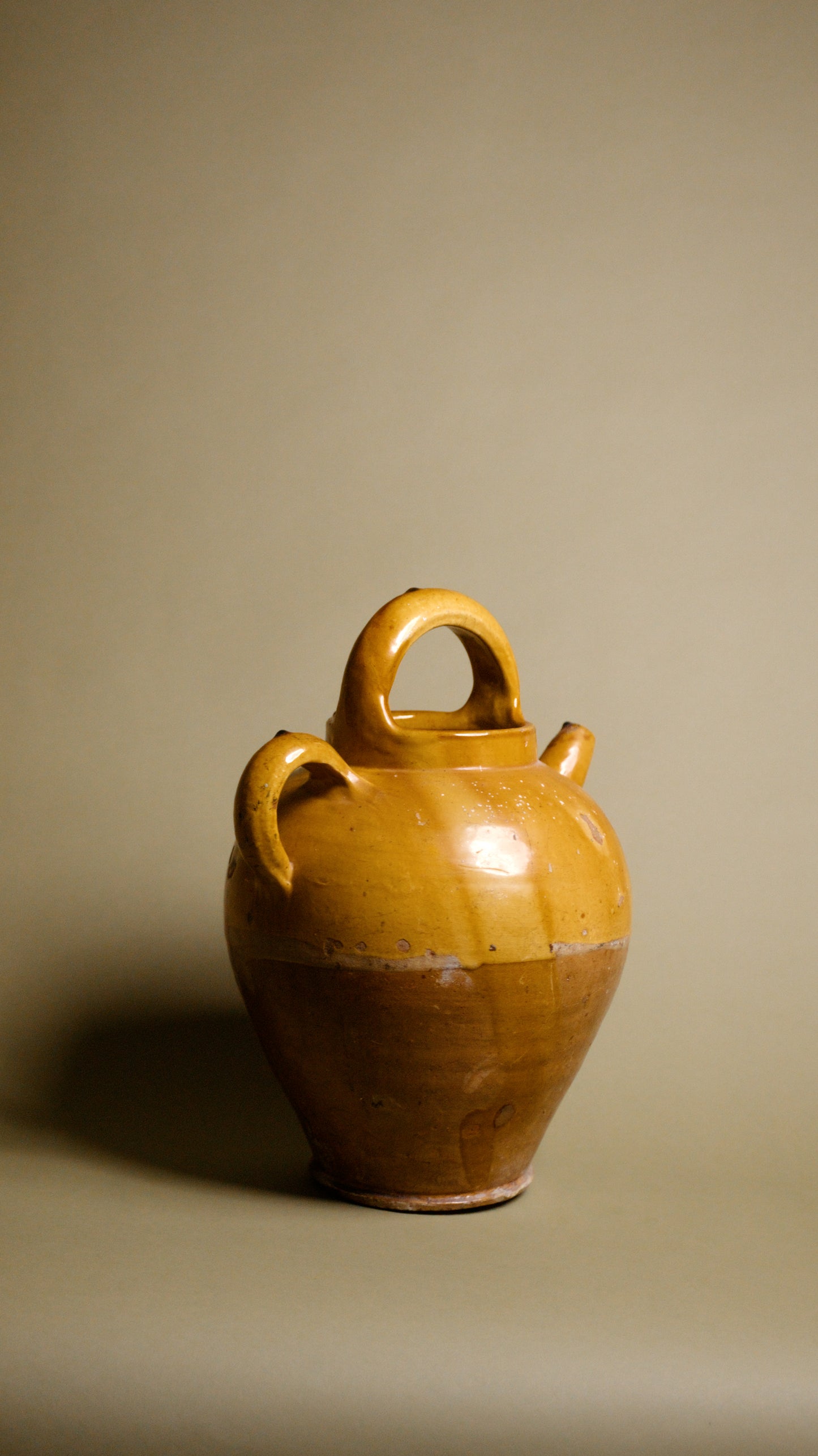 Vintage French Water Jug from Provence