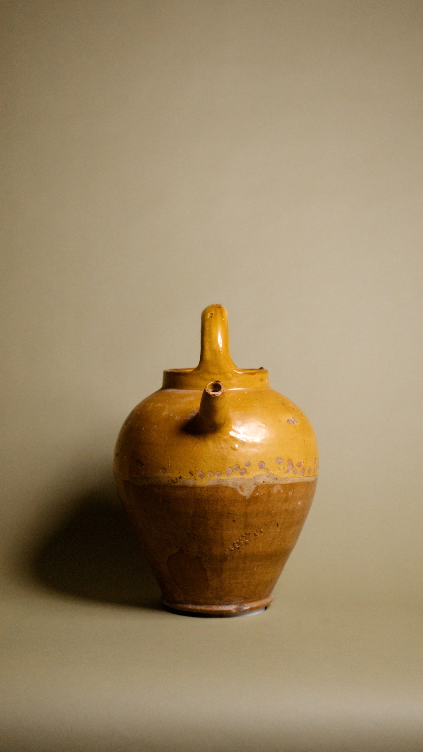 Vintage French Water Jug from Provence