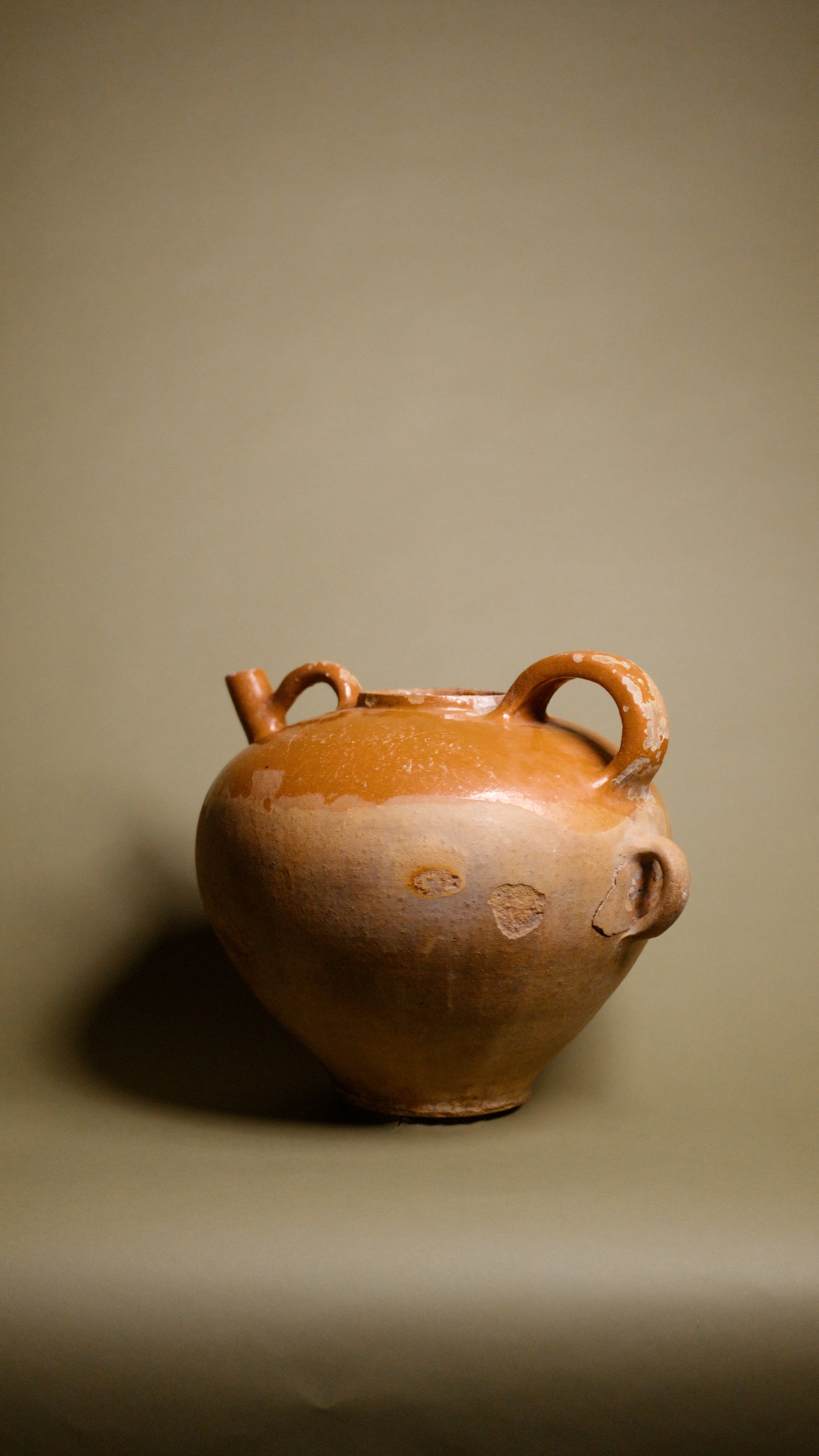 Vintage French Terracotta Pot