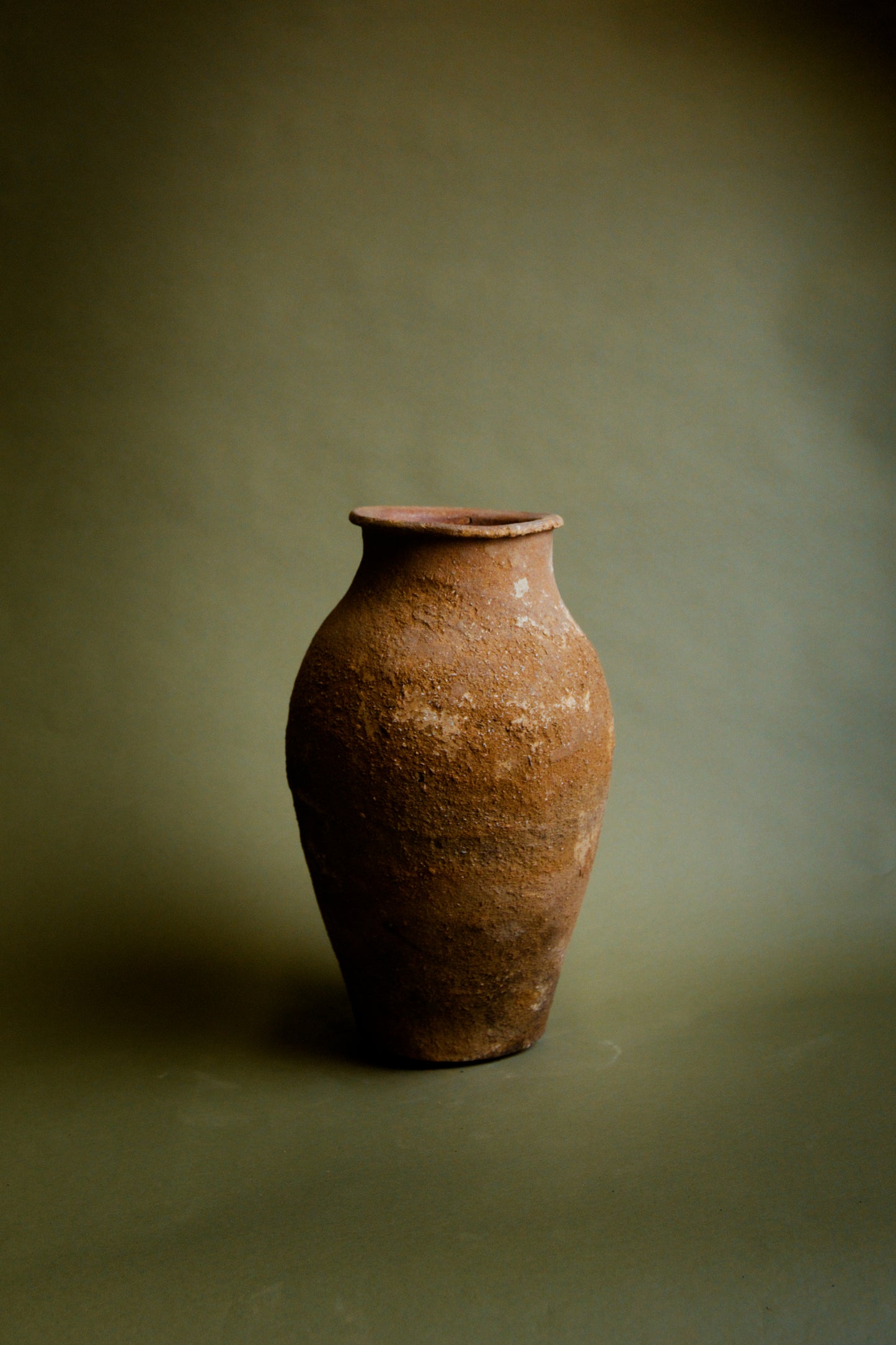 Weathered Anatolian Clay Vessel