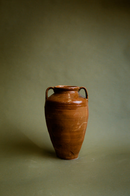 Earthen Anatolian Twin Glazed Jar