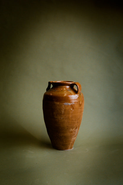 Earthen Anatolian Twin Glazed Jar