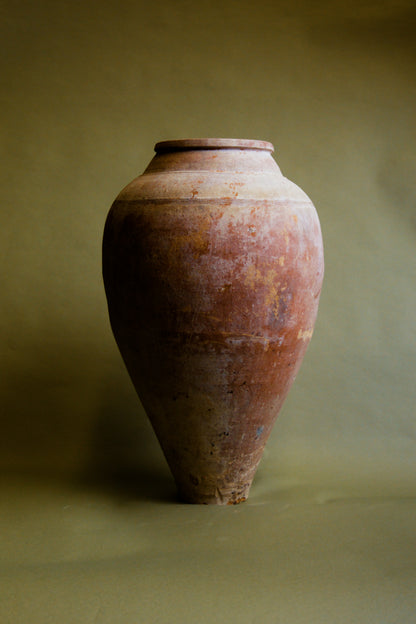 Handcrafted Turkish Tapered Storage Pot