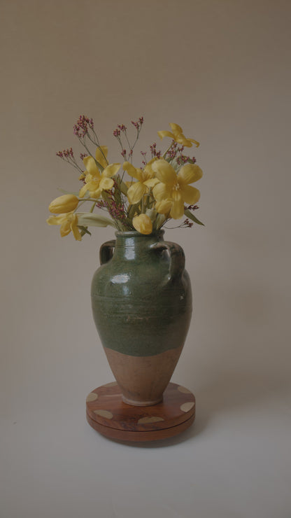 Vintage Konya Glazed Pot