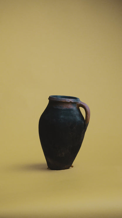 Handcrafted Turkish Fired Clay Pot